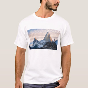 T-shirt Coucher du soleil et nuages au-dessus de Mt