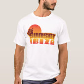 T-shirt Coucher du soleil Ibiza (Devant)