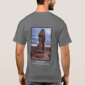 T-shirt Coucher du soleil orageux - voûte sensible - Moab (Dos)