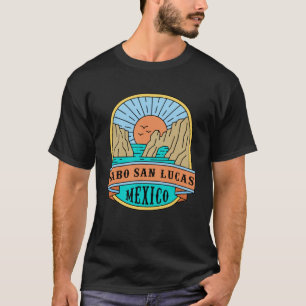 T-shirt Coucher Du Soleil Sur La Formation Rocky Cabo San 