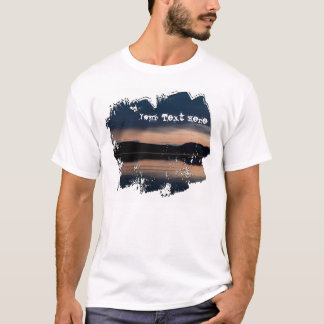 T-shirt Coucher du soleil toujours ; Personnalisable