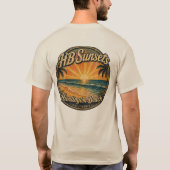 T-Shirt Couchers de soleil Hb (Dos)