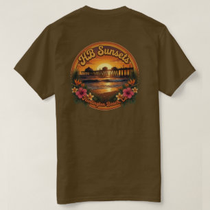 T-shirt Couchers de soleil HB Rétro 70's