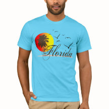 Couchers du soleil ensoleillés de la Floride