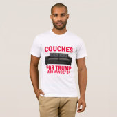 T-SHIRT COUCHES POUR TRUMP ET VANCE '24 (Devant entier)