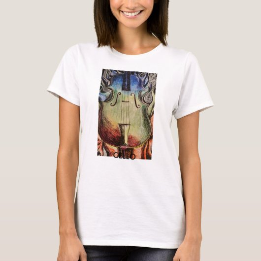 T-shirt Coucou en feu (Devant)