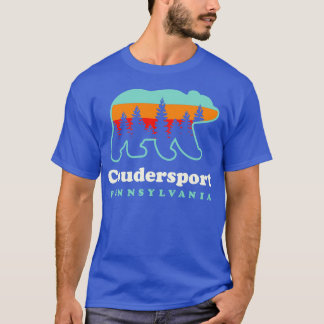 T-shirt Coudersport Pennsylvanie Chasse Randonnée Camping 