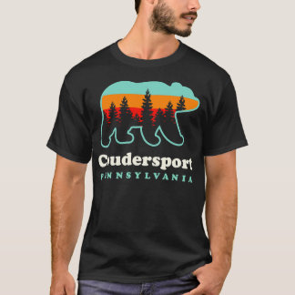T-shirt Coudersport Pennsylvanie Chasse Randonnée Camping 