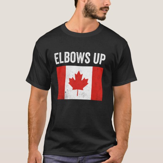 T-shirt Coudes levés Canada (Devant)