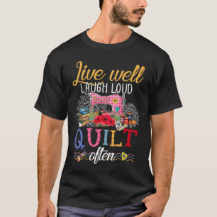 T-shirt Coudre des courtepoints souvent pour une vie heur