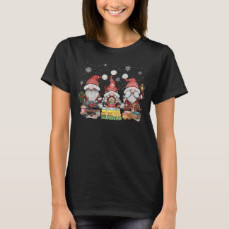 T-shirt Coudre des gnomes trois gnomes de couture cadeaux