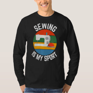 T-shirt Coudre Est Mon Sport, Amateurs De Needlework