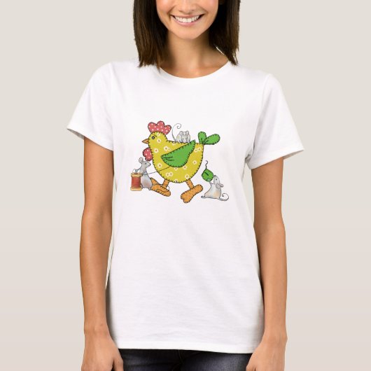 T-shirt Coudre le poulet (Devant)