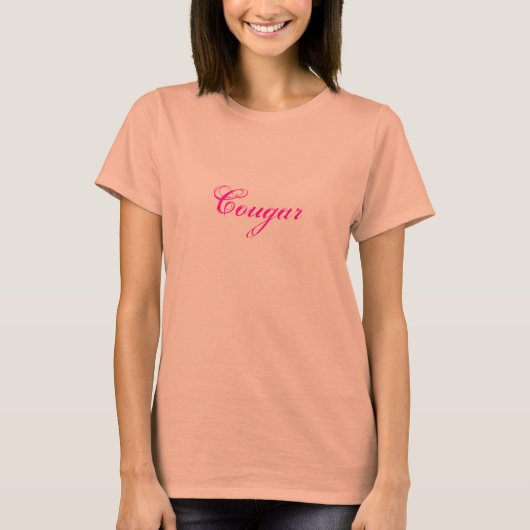 T-shirt Cougar (Devant)