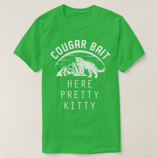 T-shirt Cougar Bait (Design devant)