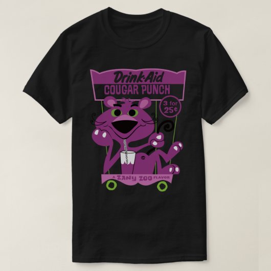 T-shirt Cougar Punch (Design devant)