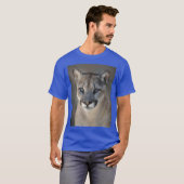 T-shirt Cougar retro (Devant entier)