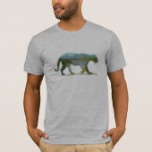 T-shirt Cougar Wild Cat Mountain Lion Wildlife (Devant)