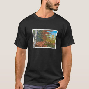 T-shirt Cougars Lions Of The Mountain Animals Of The World