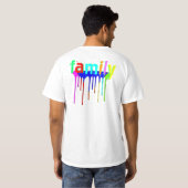 T-shirt couleur (Dos entier)