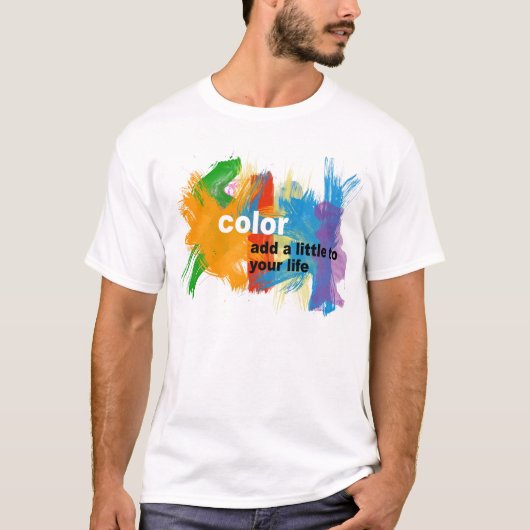 T-shirt Couleur (Devant)