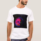 T-shirt Couleur Abstraite (Devant)