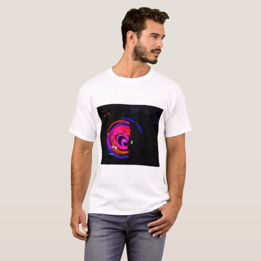T-shirt Couleur Abstraite (Devant entier)