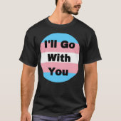 T-shirt Couleur Ally Transgenre (Devant)