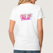 T-shirt couleur Aquarelle "Vibrant Wilderness" (Dos)