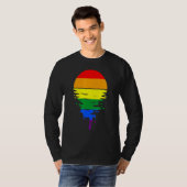 T-shirt Couleur arc-en-ciel (Devant entier)