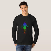 T-shirt Couleur Arc-En-Ciel (Devant entier)
