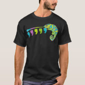 T-shirt Couleur Changer Chameleon Comma Chameleon  (Devant)
