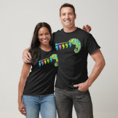 T-shirt Couleur Changer Chameleon Comma Chameleon  (Unisexe)