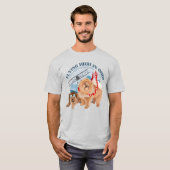 T-shirt couleur claire avec logo (Devant entier)