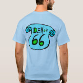 T-shirt couleur croisée (Dos)