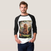 T-shirt couleur d'aquarelle (Devant entier)