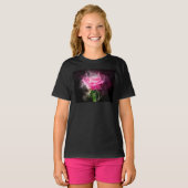 T-shirt Couleur de fleur rose - bb (Devant entier)