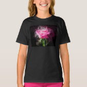 T-shirt Couleur de fleur rose - bb (Devant)