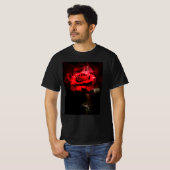 T-shirt Couleur de fleur rouge - bb (Devant entier)