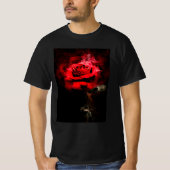 T-shirt Couleur de fleur rouge - bb (Devant)