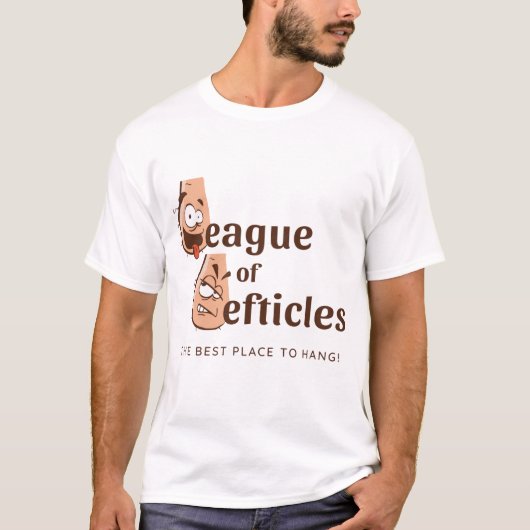 T-shirt Couleur de la ligue de gauche (Devant)