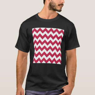 T-SHIRT COULEUR DE L'ANNÉE 2023 VIVA MAGENTA ZIG ZAG PATTE