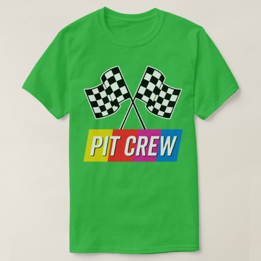 T-shirt Couleur de l'équipage (Design devant)