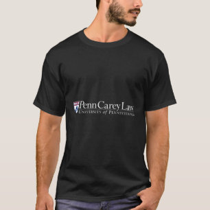T-shirt Couleur de l'équipe de loi Carey Quakers Penn