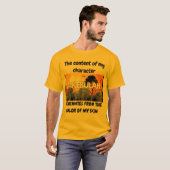 T-shirt Couleur de ma peau  (Devant entier)