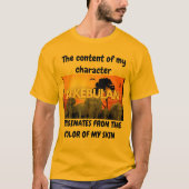 T-shirt Couleur de ma peau  (Devant)
