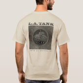 T-shirt Couleur de T des hommes : Sable (Dos)