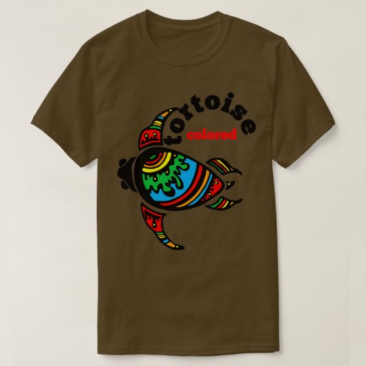T-shirt Couleur de tortue (Design devant)