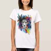 T-shirt Couleur d'eau minimale Lion King (Devant)