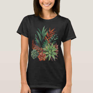T-shirt Couleur d'eau succulente